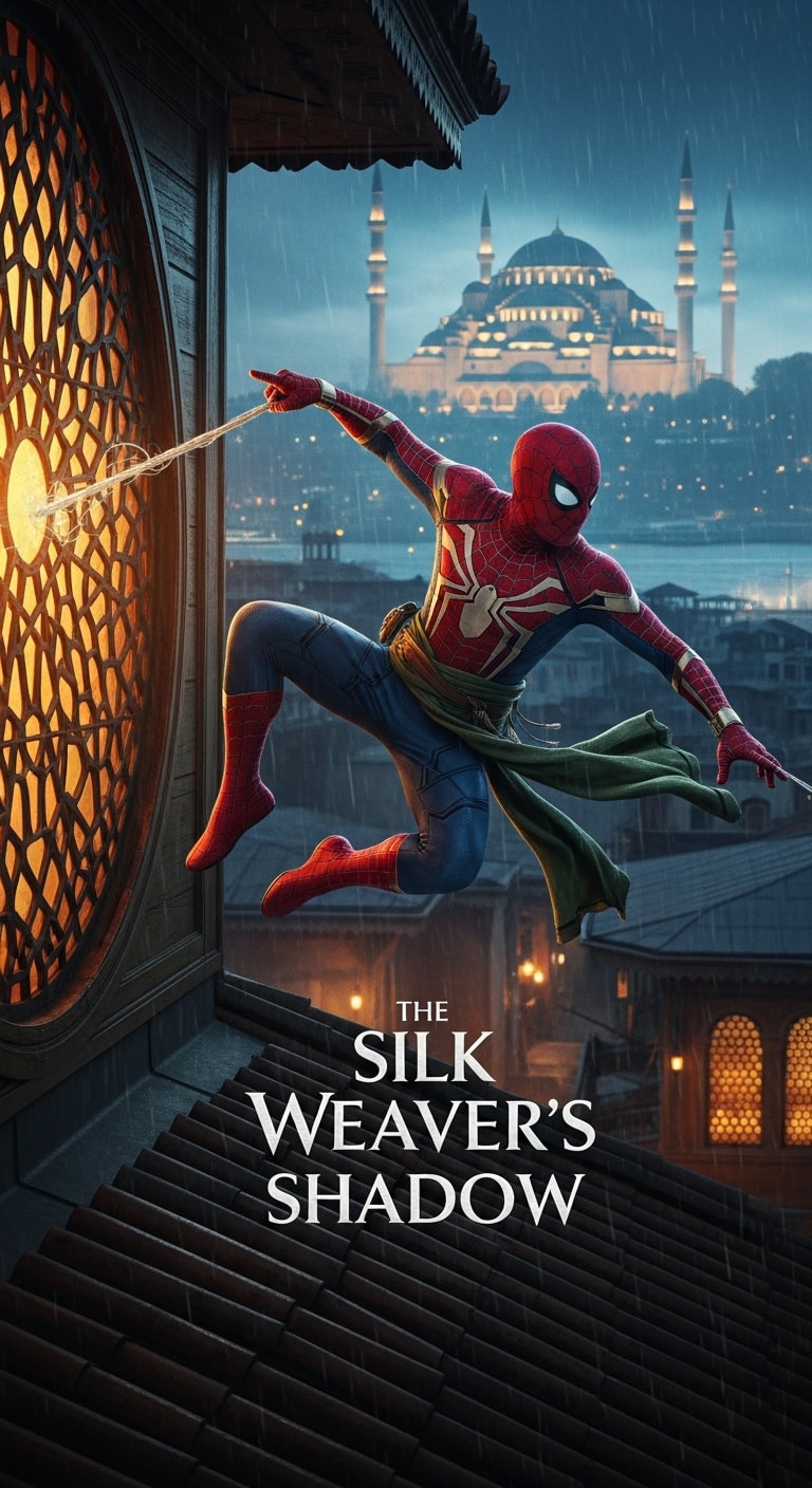 Example output for Create a Cultural Superhero Movie Poster